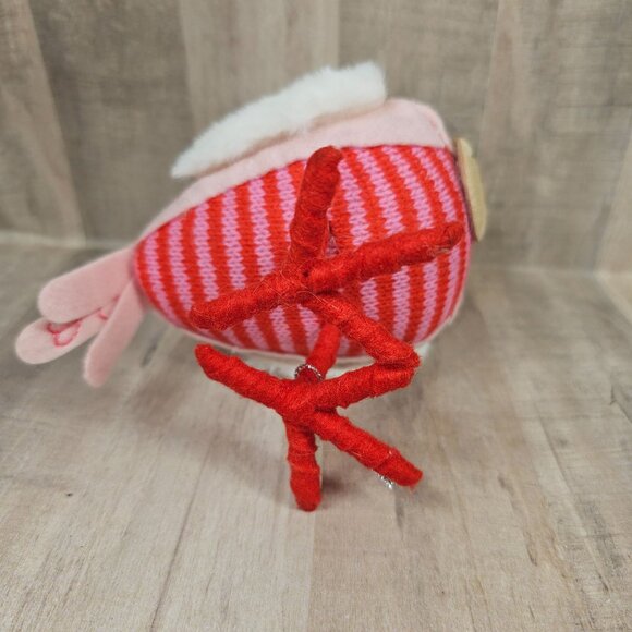 Target Bird Harkin Valentines Day Postman 2022 Featherly Friends Heart Stripes - Picture 7 of 9